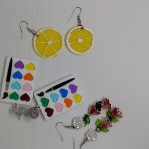 Multiple earrings set